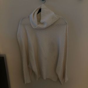 anthropologie sweater cream med